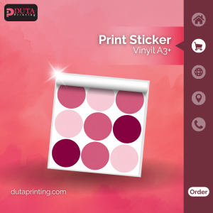 Sticker Vinyil-A3