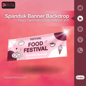 Spanduk Banner Backdrop