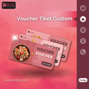 Voucher Tiket Custom